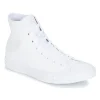 Converse – CHUCK TAYLOR ALL STAR LEATHER HI Blanc Top ventes 20