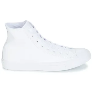 Converse – CHUCK TAYLOR ALL STAR LEATHER HI Blanc Top ventes 10