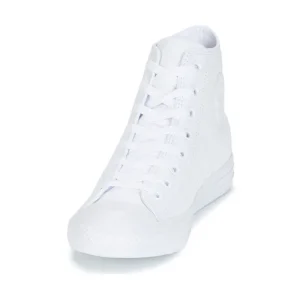 Converse – CHUCK TAYLOR ALL STAR LEATHER HI Blanc Top ventes 12