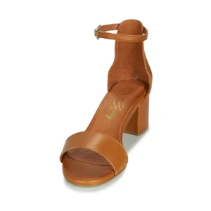 Betty London – INNAMATA Camel vente luxe pas cher 12