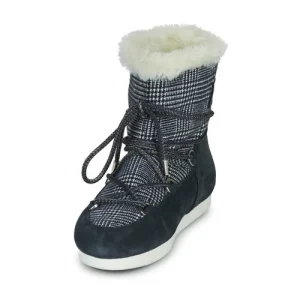 à prix imbattables Moon Boot – MOON BOOT FAR SIDE LOW FUR TARTAN Marine 12