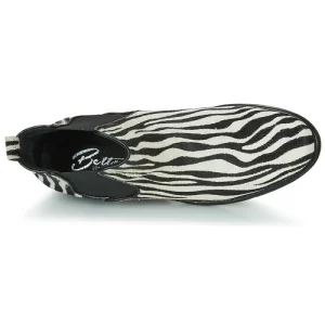 excellents soldes Betty London – HUGUETTE Noir / Blanc / Zebre 18