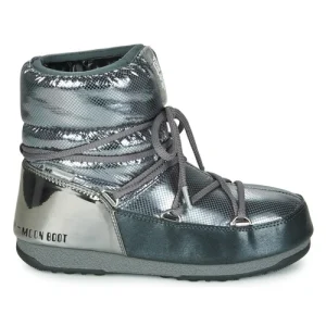 Moon Boot – MOON BOOT LOW SAINT MORITZ WP Gris soldes magasin 10