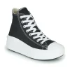 Converse – CHUCK TAYLOR ALL STAR MOVE CANVAS HI Noir grande qualité 22