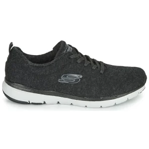 magasin solde Skechers – FLEX APPEAL 3.0 PLUSH JOY Noir 10