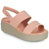 Boutique officielle Crocs – BROOKLYN LOW WEDGE Pink 20