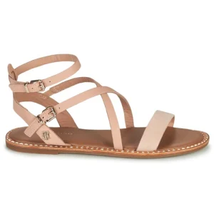 Prix très abordable Tommy Hilfiger – ESSENTIAL TOMMY FLAT SANDAL Cognac 10