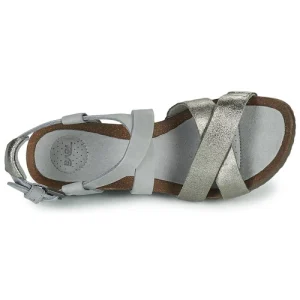 a Prix Discount Teva – MAHONIA WEDGE CROSS STRAP ML Gris / Métal 18