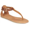 Clarks – KARSEA POST Marron / Camel à prix promos 22