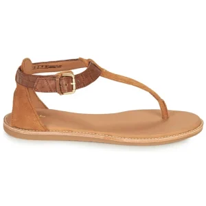 Clarks – KARSEA POST Marron / Camel à prix promos 10