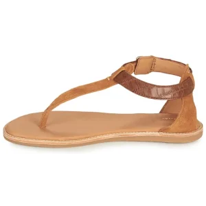 Clarks – KARSEA POST Marron / Camel à prix promos 14