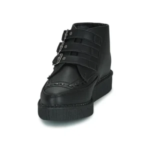 Achat TUK – POINTED CREEPER 3 BUCKLE BOOT Noir 12