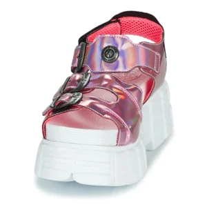 vente en ligne pas cher New Rock – DISCO HOLO Rose Irisé 12