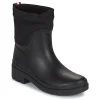 magasin en ligne france Tommy Hilfiger – TH CHELSEA RAINBOOT Noir 22