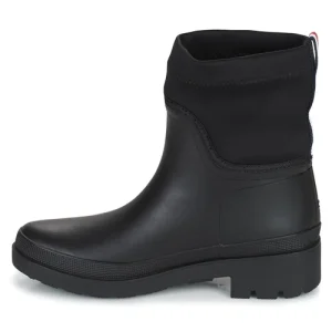 magasin en ligne france Tommy Hilfiger – TH CHELSEA RAINBOOT Noir 14