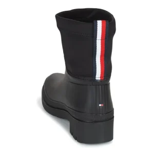 magasin en ligne france Tommy Hilfiger – TH CHELSEA RAINBOOT Noir 16