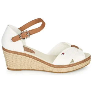 Tommy Hilfiger – ICONIC ELBA SANDAL Blanc boutique pas cher 10