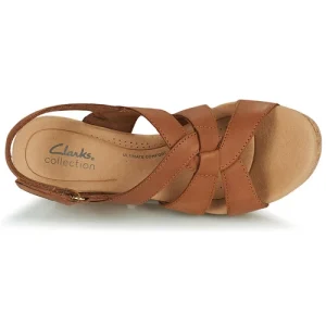 Clarks – GISELLE BEACH Camel marque pas cher en ligne 18