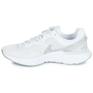 Nike – NIKE REACT MILER 3 Blanc / Argenté Promotio de vente 14