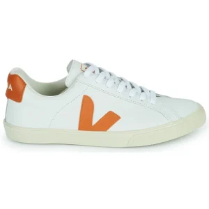 soldes pas cher Veja – ESPLAR LOGO Blanc / Orange 10