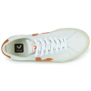 soldes pas cher Veja – ESPLAR LOGO Blanc / Orange 18