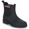 Tommy Hilfiger – Rain Boot Ankle Elastic Noir magasin en ligne france 22