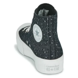 magasins pour Converse – Chuck Taylor All Star Lift Millennium Glam Noir 16