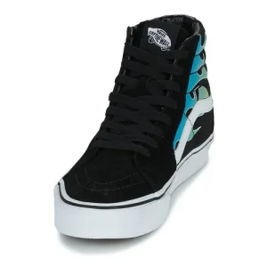 boutique en france Vans – SK8-HI FLAM Noir / Bleu / Vert 12