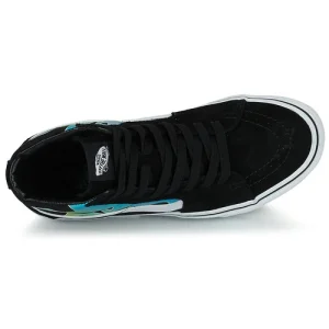 boutique en france Vans – SK8-HI FLAM Noir / Bleu / Vert 18