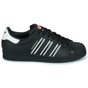 soldes de Noël Adidas Originals – SUPERSTAR Noir / Blanc 10