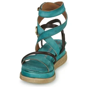 Airstep / A.S.98 – LAGOS 2.0 Turquoise / Marron magasin solde 12