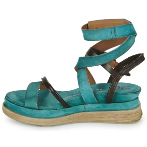 Airstep / A.S.98 – LAGOS 2.0 Turquoise / Marron magasin solde 14