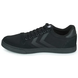 Hummel – SLIMMER STADIL TONAL LOW Noir luxe soldes 14