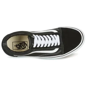 Vans – OLD SKOOL PLATFORM Noir / Blanc comparez les prix 18