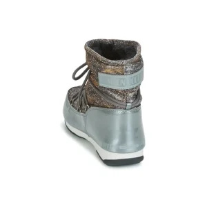 Moon Boot – MOON BOOT LOW LUREX Gris / Argent authentiques 16