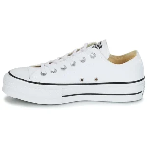 Converse – CHUCK TAYLOR ALL STAR LIFT CANVAS OX Blanc boutique en ligne 14