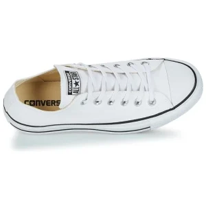 Converse – CHUCK TAYLOR ALL STAR LIFT CANVAS OX Blanc boutique en ligne 18