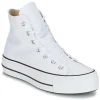 marque moins cher Converse – CHUCK TAYLOR ALL STAR LIFT CANVAS HI Blanc 20