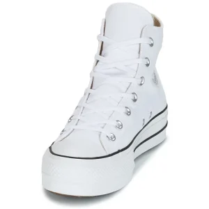 marque moins cher Converse – CHUCK TAYLOR ALL STAR LIFT CANVAS HI Blanc 12