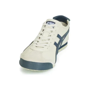 excellents soldes Onitsuka Tiger – MEXICO 66 LEATHER Beige / Bleu 12