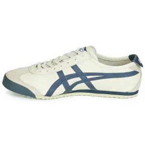 excellents soldes Onitsuka Tiger – MEXICO 66 LEATHER Beige / Bleu 14